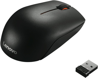 Lenovo 300 Wireless Compact Mouse Couleur : Noir 