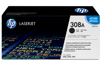 HP 308A Black Original LaserJet Toner Cartridge