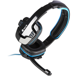 HEADSET WITH MIC-JACK 3,5MM VOLUME CONTROL